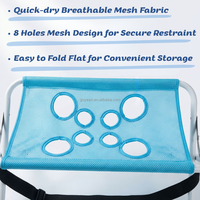 Hamac de toilettage pour animaux de compagnie, pliable, suspendu, pour chien et chat, avec support en métal