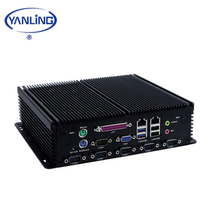 Neue aluminium fall <span class=keywords><strong>computer</strong></span> Intel celeron 3865u dual core 2 lan industrielle mini pc mit serial <span class=keywords><strong>parallel</strong></span> <span class=keywords><strong>port</strong></span> - Product Image 1