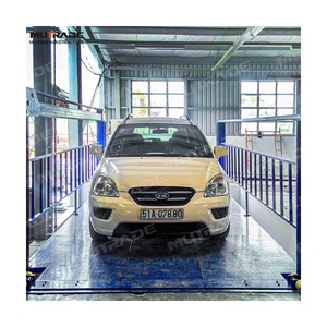 Thang máy ô tô bốn cột, tầng đỗ xe ngoài trời, hệ thống thủy lực - Product Image 1