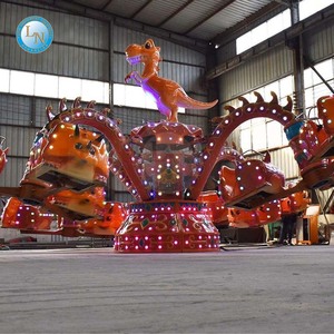 Manège Dinosaure Coloré avec Éclairage LED pour Fêtes Foraines et Parcs <span class=keywords><strong>d</strong></span>'Attractions - Product Image 3