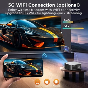 Proyector de Video Portátil Fashion X12 Pro Android 11 Home Theater 1080P 4K 1200ANSI Lúmenes WiFi FHD para Niños y Juegos - Product Image 5