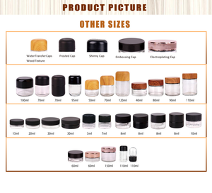 ขวดแก้วปากกว้างขนาด 60 มล. 100 มล. 150 มล. สำหรับร้านขายยา ปิดสนิท ป้องกันเด็กเปิดได้ บรรจุภัณฑ์แบบม้วนสำเร็จรูปหลายขนาด - Product Image 5