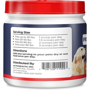 เจนีฟลอรา โปรไบโอติกส์ สำหรับสัตว์เลี้ยง 125 กรัม ชนิดผง ช่วยระบบย่อยอาหารสำหรับสุนัขและแมว - Product Image 4