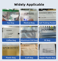 Machine de scellage de bande continue à écran tactile Willita SP9 avec imprimante de codage de date à jet d'encre pour le scellage de sachets et de pochettes en film plastique