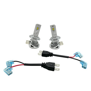 ไฟหน้า LED รุ่น ADT 6000K H7 H4 H11 9005 HB3 สีขาวสว่างพิเศษ 70W 7000LM 1:1 ขนาดเล็กแบบฮาโลเจน Canbus ชุดไฟหน้า LED สำหรับรถยนต์ FLIP 3570 - Product Image 1