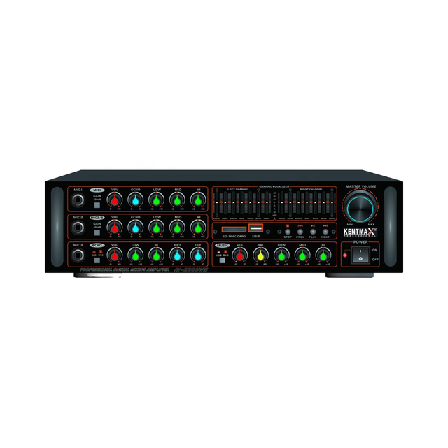 20 Watts Audio Amplifier Home Karaoke Echo BT Sound Power with Clear Audio Quality