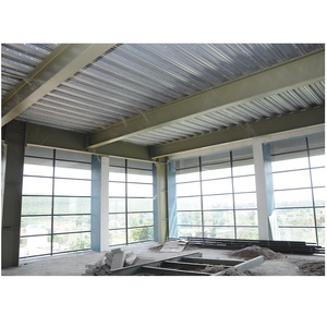 Leichte Stahl konstruktion Hangar dach Vorgefertigte Lager konstruktion <span class=keywords><strong>mit</strong></span> Glaswand - Product Image 5