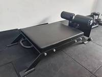 Banc GHD Mini Nordique - Chaise Romaine Multifonctionnelle pour les curls des ischio-jambiers, les extensions dorsales et les exercices de renforcement du tronc, Équipement de gym à domicile