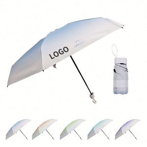 Paraguas de Bolsillo Plegable Automático Promocional de Alta Calidad con Impresión de Logotipo - Product Image 2