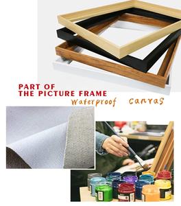 FREE CLOUD Colorful Woman pittura a olio su tela <span class=keywords><strong>poster</strong></span> astratti e stampe immagini di arte della parete decorazione moderna del soggiorno - Product Image 3