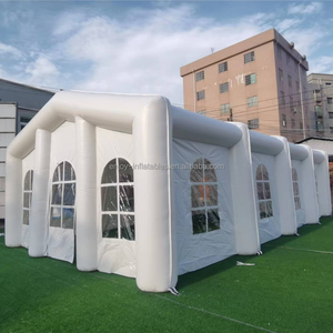 Ngoài trời bên nhà Câu lạc bộ Inflatable-Hộp đêm cho thuê đám cưới lều bên Lều sự kiện lều với đèn <span class=keywords><strong>LED</strong></span> Inflatable hộp đêm - Product Image 3