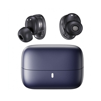 Earbud TWS Nirkabel Bluetooth dengan Peredam Kebisingan ANC Adaptif Hibrida, Panggilan HD, dan 6 Mikrofon