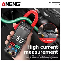 Pince ampèremétrique numérique ANENG ST212, 6000 comptes, True RMS, AC/DC 400A, testeur VA NCV, détection de fil sous tension pour applications électriques automobiles