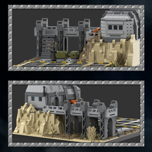 Ensemble de blocs de construction Amazing Block 90009 Galactic Outpost Command Center, jouets de puzzle MOC pour enfants, cadeau de Noël - Product Image 5