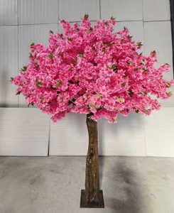 Arbre artificiel Banyan doré de 1,5 m, vente en gros, articles réalistes grand format, bonsaï porte-bonheur du Nouvel An - Product Image 2