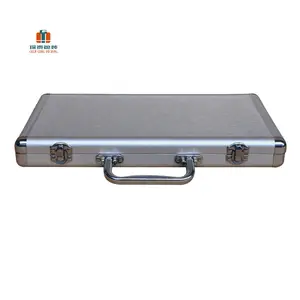 Shanghai Factory Direct-Sale Cheap Poker Chipps Storage Cosmetic Aluminum Case