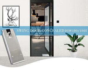 Operadores de puerta automáticos integrados de una sola apertura IP66, abridor de puerta abatible eléctrico, resorte de piso más cerca, resistente, 150KGS - Product Image 3