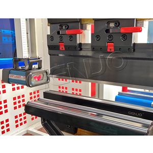 Máy ép đột dập <span class=keywords><strong>CNC</strong></span> điều khiển servo ESC 100T/3200 mới, máy uốn tấm kim loại thủy lực - Product Image 4