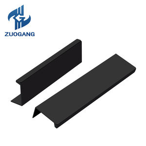 Aluminium Modern aksesoris dapur emas hitam kabinet dapur pegangan mebel profil tepi jari tarik pegangan lemari - Product Image 1