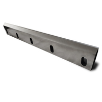 Couteau broyeur en acier D2 haute précision pour les industries du recyclage du plastique, lames de broyage, dureté 56-63 HRC pour machine de recyclage