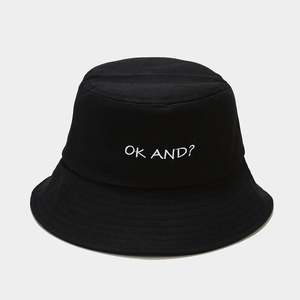 2021 mode vente chaude plaine seau chapeau en gros coton logo personnalisé couleur enfants seau chapeaux - Product Image 6