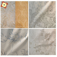 Vente directe d'usine à la mode motif coloré personnalisé en fibre de polyester jacquard tricoté tissu à tic-tac pour matelas