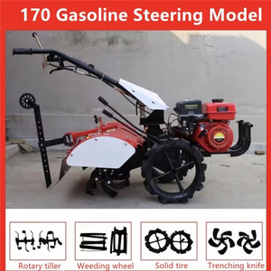 7-10hp Rotary Tiller Cultivator Mini Machine de labourage de puissance pour l'utilisation de jardin domestique pour l'agriculture et les industries domestiques - Product Image 4