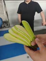 Horizontale automatische snijmachine voor groenten, meloenen, squash, courgettes, aubergines en zucchini