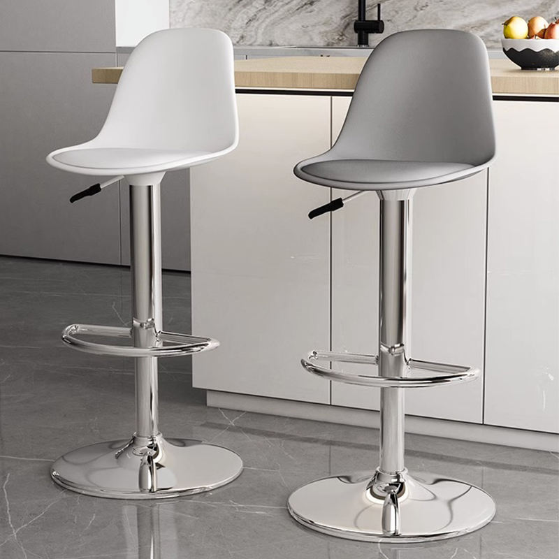 Factory Wholesale Bar Stools and Restaurant Chair Sets Kitchen Pu Leather  Swivel Bar Stools Bar Chair