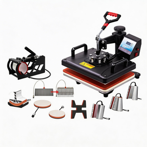 Máquina <span class=keywords><strong>de</strong></span> <span class=keywords><strong>Prensa</strong></span> <span class=keywords><strong>de</strong></span> Calor Combinada 5 en 1 <span class=keywords><strong>de</strong></span> 29*38cm |   <span class=keywords><strong>Prensa</strong></span> <span class=keywords><strong>de</strong></span> Sublimación Multifuncional para Camisetas, Tazas, Gorras, Platos, Impresión DTF - Product Image 6