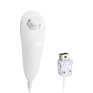 Para mando a distancia <span class=keywords><strong>Wii</strong></span> y controlador Nunchuck función sin movimiento con cubierta de silicona y correa - Product Image 2