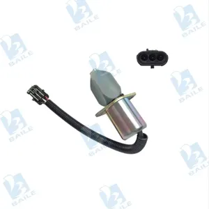 Fuel Shut Off Solenoid 3919422 3934171 SA-3665-12 SA-4754-12 6681513 Stop Solenoid Valve For 5.9L 8.3L Engine