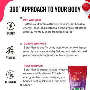 Complément alimentaire en gommes à base de bêta-alanine sans sucre, végétalien, avec caféine et vitamine B12, stimulant énergétique avec <span class=keywords><strong>tyrosine</strong></span>, marque privée OEM - Product Image 5