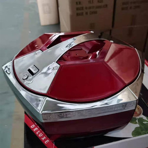 Juego Premium de 3 Ollas Térmicas Octogonales de 5L, 6L y 7L con Borde Dorado para Servir Comida Caliente en Eventos, Banquetes y Catering en África y Canadá - Product Image 2