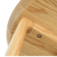 Table basse ronde en bois de style européen, décoration d'intérieur en gros, design original moderne, pour le salon, meubles TT-1318