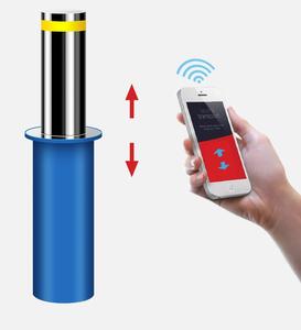 304 316 6/8/12mm bollards tự động điều khiển từ xa có thể thu vào tăng bãi đậu xe rào cản giao thông ngoài trời bollard thủy lực - Product Image 1