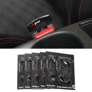 ตัวล็อคเข็มขัดนิรภัยในรถยนต์แบบสั่งทำพิเศษพร้อมโลโก้  อุปกรณ์เสริมเพื่อความปลอดภัยในรถยนต์  ตัวหยุดเสียงเตือน - Product Image 6