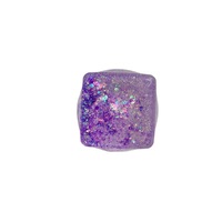 Balle anti-stress en caoutchouc souple en forme de cube de glace, saveur maltose, à rebond lent, jouet de décompression, bonbon à tirer et à étirer saveur maltose