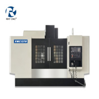 Centre d'usinage vertical CNC haute précision VMC1370, fraiseuse 4 axes pour grandes pièces métalliques