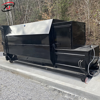 Nouveau compacteur de déchets mobile XINTUO, broyeur de déchets alimentaires, moteur certifié CE, modèle XS-124, garantie 1 an pour la fabrication