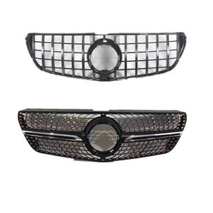 Grille de pare-chocs avant <span class=keywords><strong>prix</strong></span> usine pour <span class=keywords><strong>Mercedes</strong></span> Benz Vito classe V V260 V250 grilles étoiles à grille verticale W447 gril GT - Product Image 1