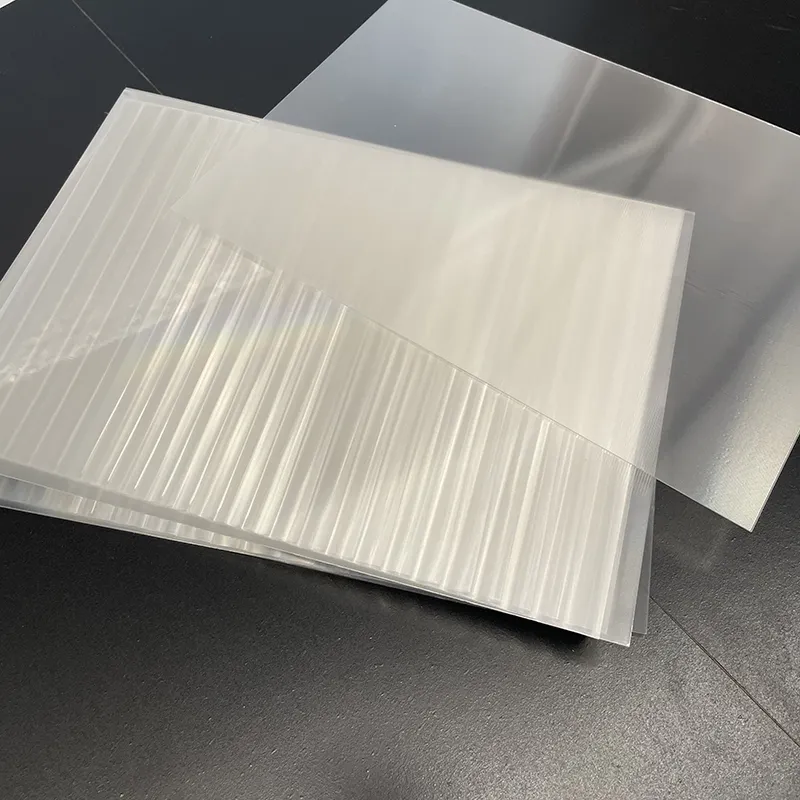 Produzione di fabbrica 3D effetto flip 50 lpi fogli lenticolari per stampa lenticolare 3D