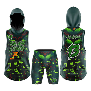 Premium quality 7v7 Hooded Sleeveless Compression Shirt & Short High Quality 7v7 Uniform Easy Wear Kids 7v7 Uniform 2026 - Product Image 1