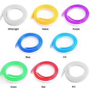 Luces de Neón DC12V 24V AC110V 220V Flexibles Cortables en 360 Grados, Tira de LED de Silicona Personalizada, Ultra Delgada - Product Image 2