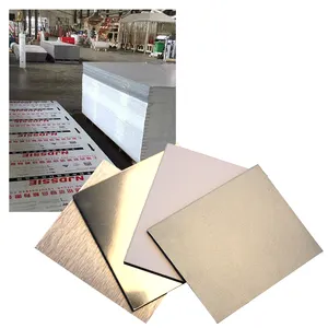 Durable 3mm Mirror Finish Aluminum Composite Panel ACP Model Versatile for Various Applications