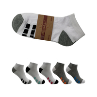 Meilleure vente mondiale personnalisation décontracté tricoté couleur noire pour l'été chaussettes de cheville coton fin pour les femmes