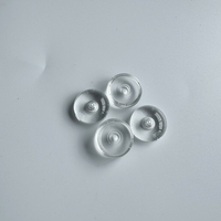 Diffuseur de lumière LED PMMA 2835 pour téléviseur, lentille optique à 160 degrés pour panneau lumineux, distribution uniforme de la lumière