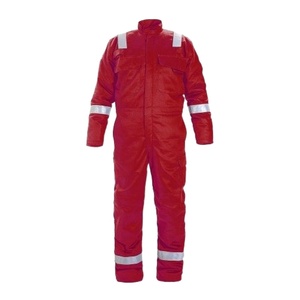 Combinaisons de travail de sauvetage de sécurité rouges de grande taille et de grande taille pour hommes - Product Image 1