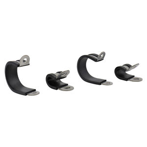 Collier de serrage en caoutchouc EPDM et acier inoxydable 304, diamètre métrique 28 mm, surface galvanisée, W1 W2, pour applications de tuyauterie avec boîte en PVC - Product Image 3