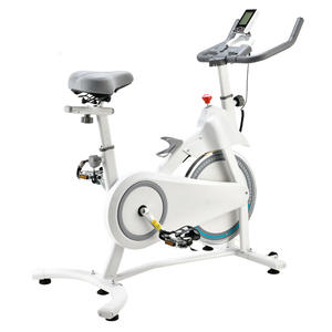 Vélo de spinning intelligent pliable en acier unisexe pour usage domestique avec réglage dynamique de la résistance - Product Image 1